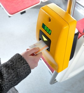 Ticket validating
machine