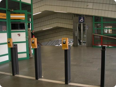 Ticket validating
machine